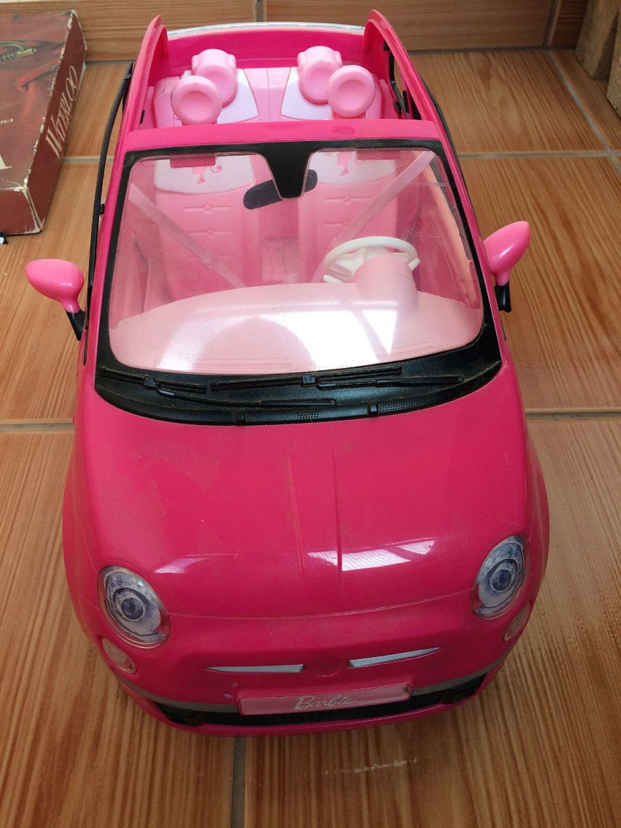 Auto barbie fiat store 500