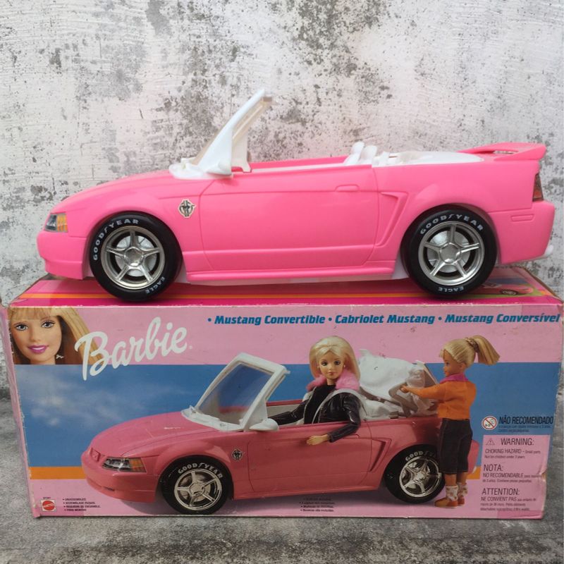 Barbie hot sale car mustang