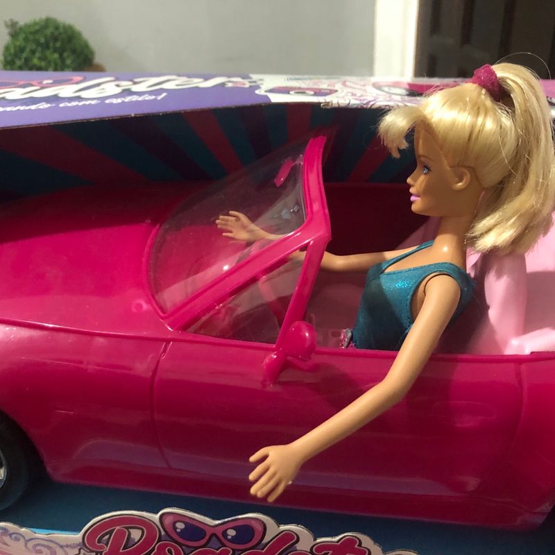 Toy story barbie hot sale car