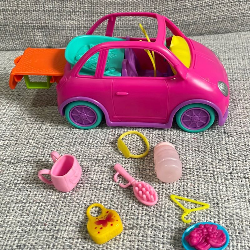 Carro de Praia e Ice Cream Polly | Brinquedo Polly Pocket Usado 69639604 |  enjoei