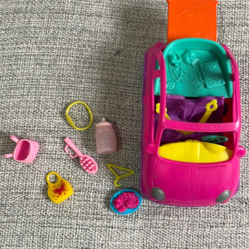 Carro de Praia e Ice Cream Polly | Brinquedo Polly Pocket Usado 69639604 |  enjoei