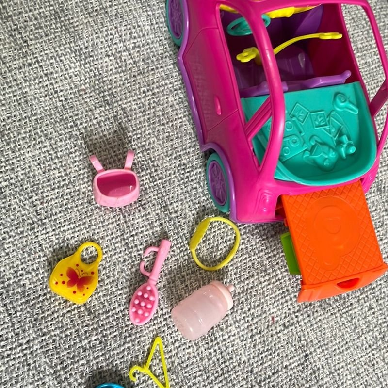 Carro de Praia e Ice Cream Polly | Brinquedo Polly Pocket Usado 69639604 |  enjoei