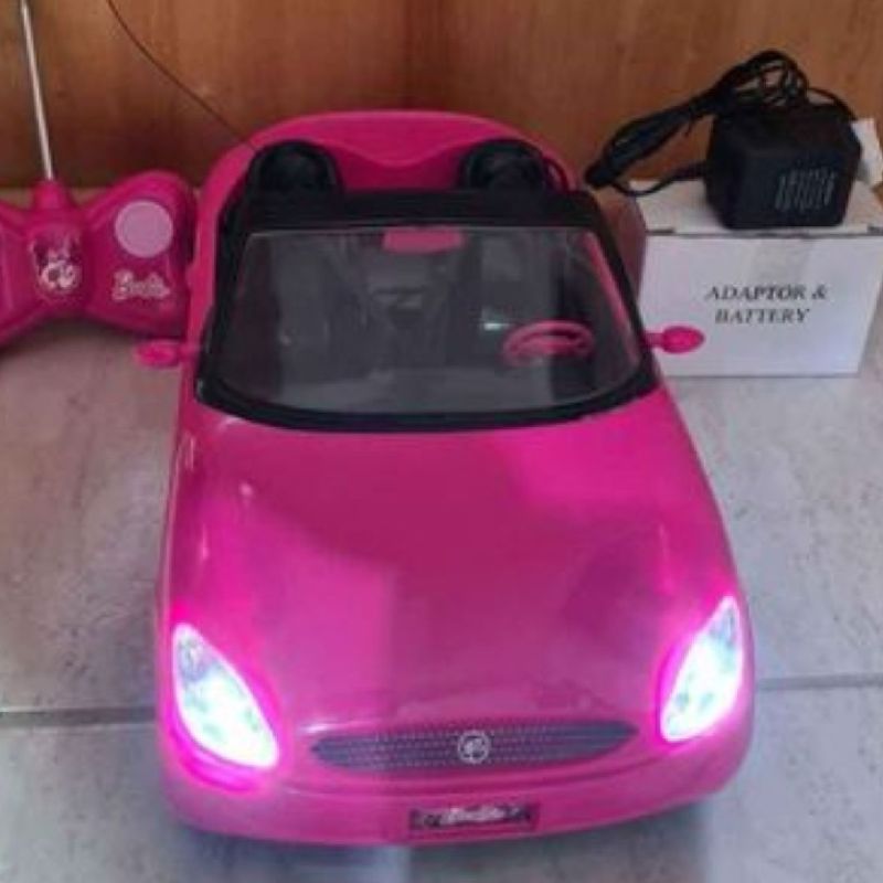 Carrinho Controle Remoto da Barbie, Brinquedo Barbie Usado 49561484