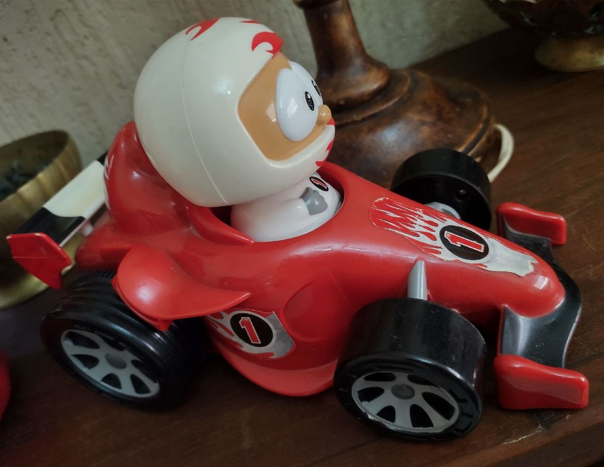 Carro de Corrida com Boneco Mattel | Brinquedo Mattel Usado 78859290 ...
