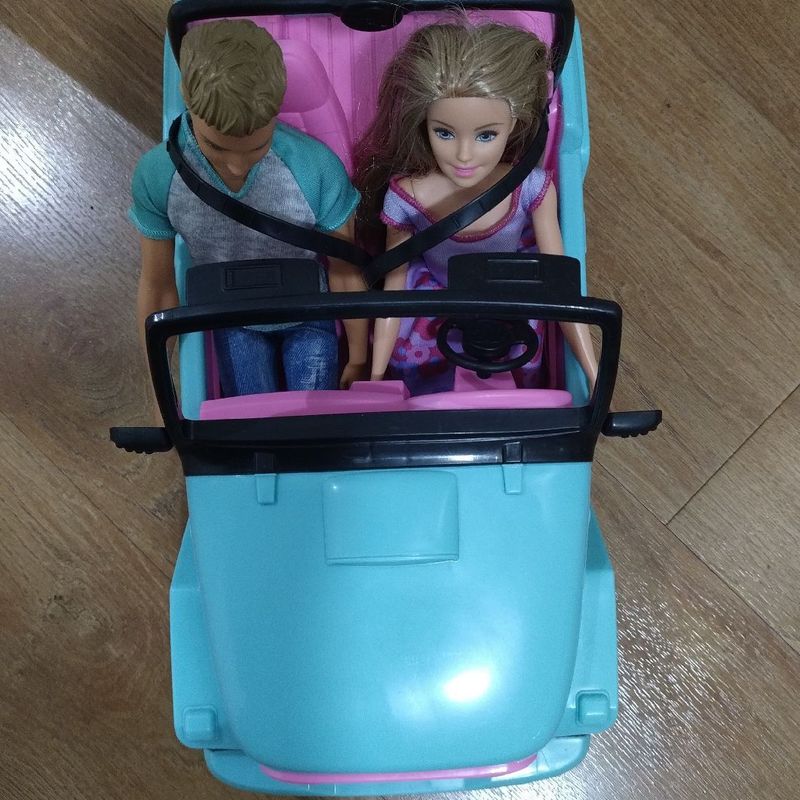 Barbie and best sale ken jeep