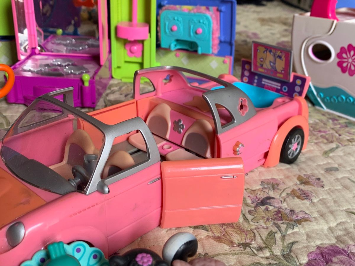 Carro de Praia e Ice Cream Polly | Brinquedo Polly Pocket Usado 69639604 |  enjoei