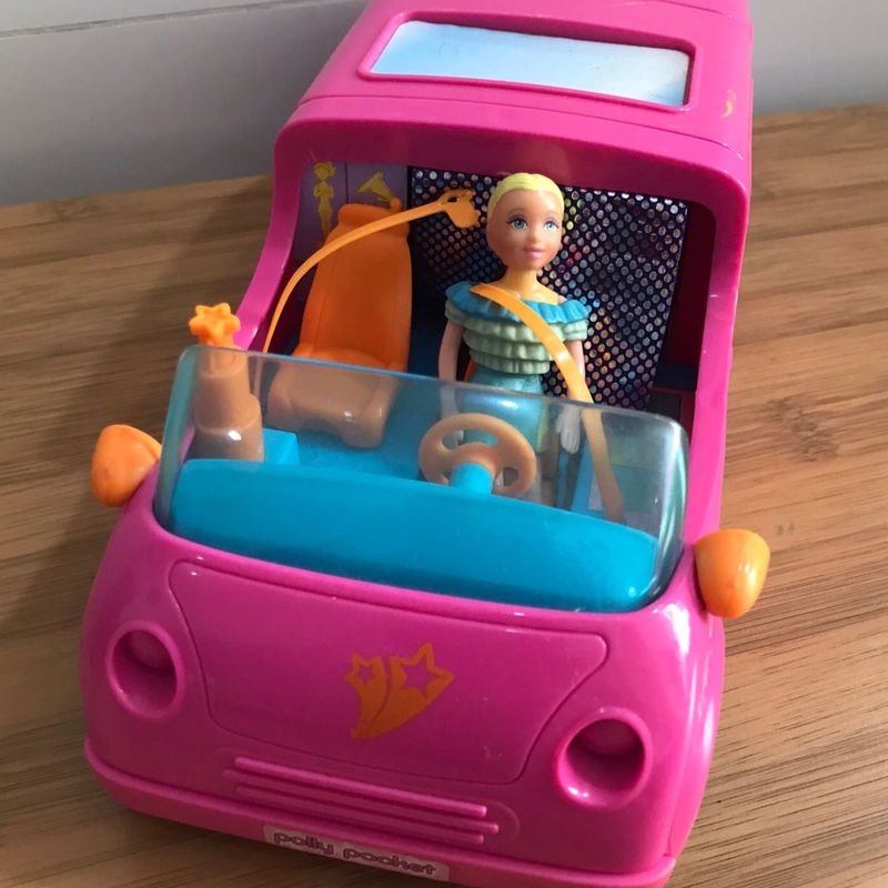 Carro Polly Pocket, Brinquedo Mattel Usado 67648347