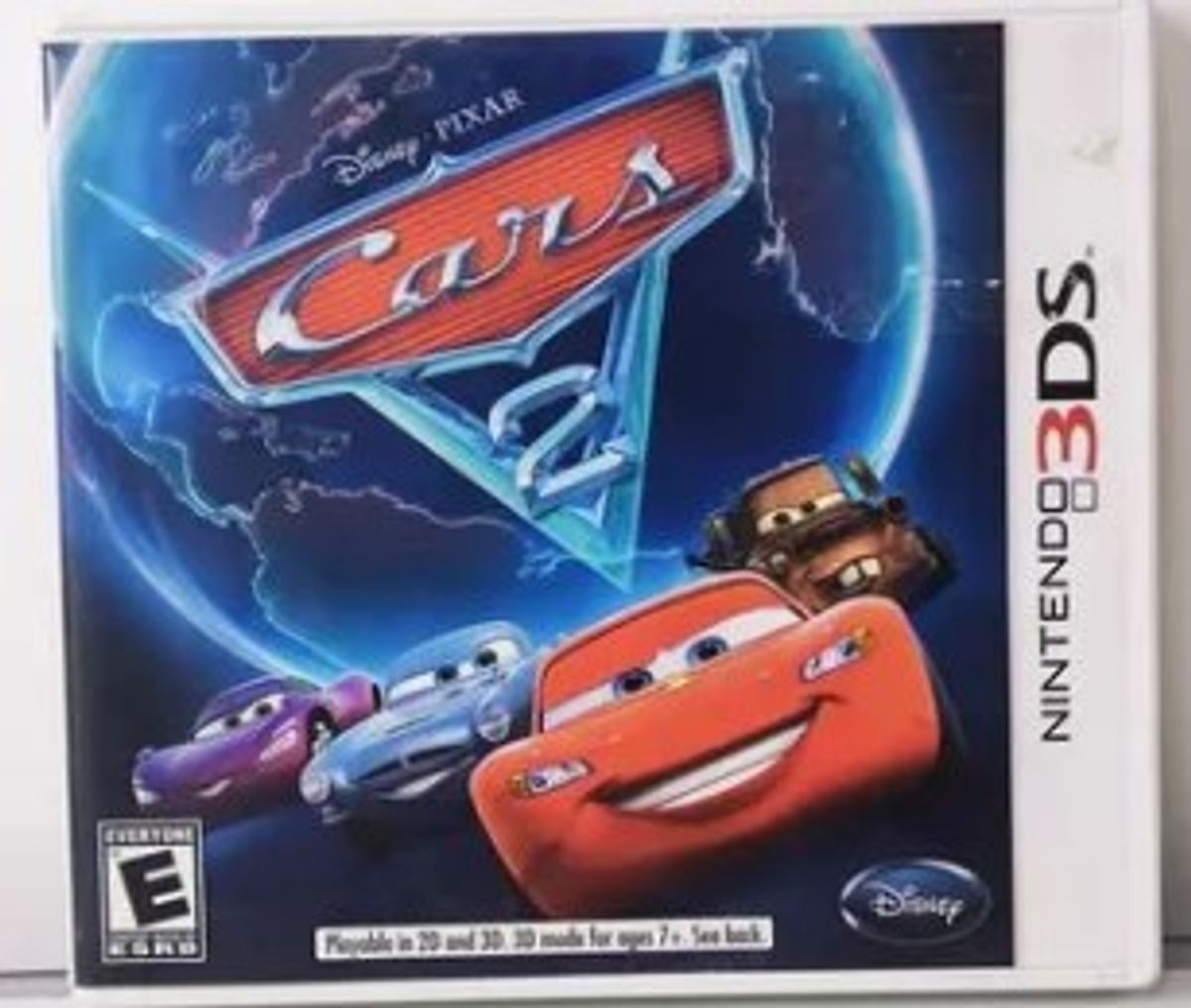 Jogo Carros 2 Nintendo 3ds Caixa E Manual Video Game