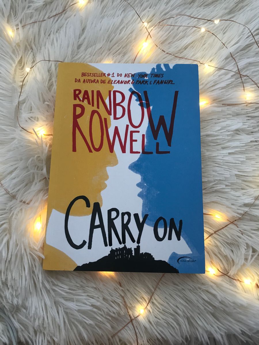 Carry On Ascensão e Queda de Simon Snow da Rainbow Rowell Livro Novo Século Nunca Usado