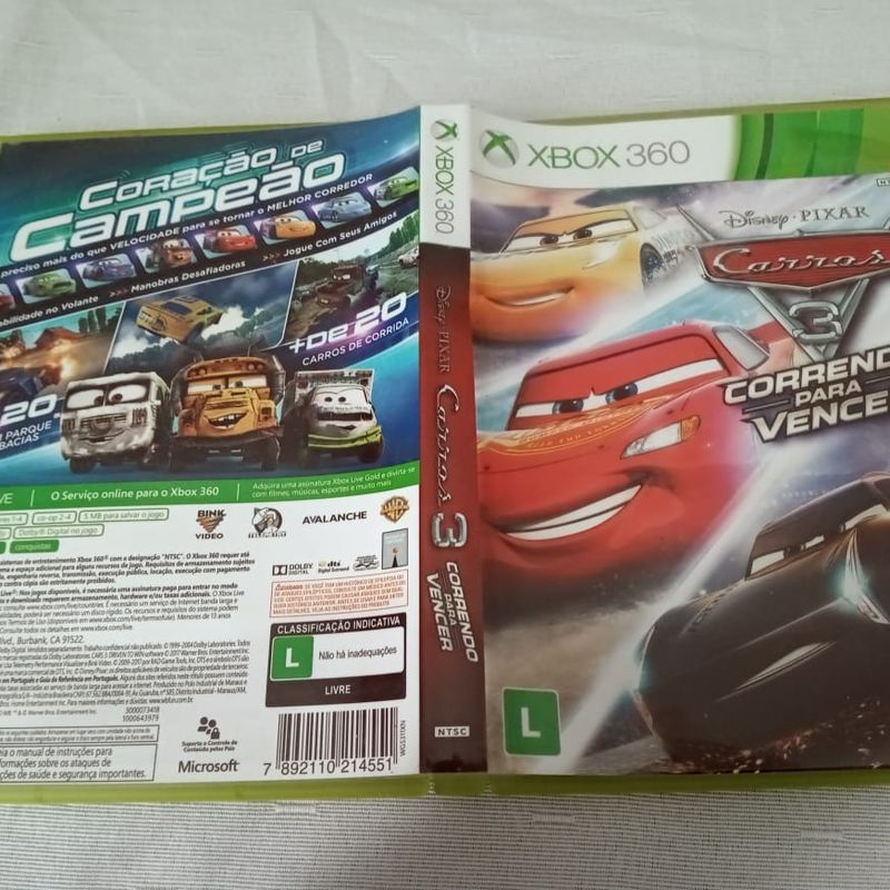 Cars 3 Xbox 360