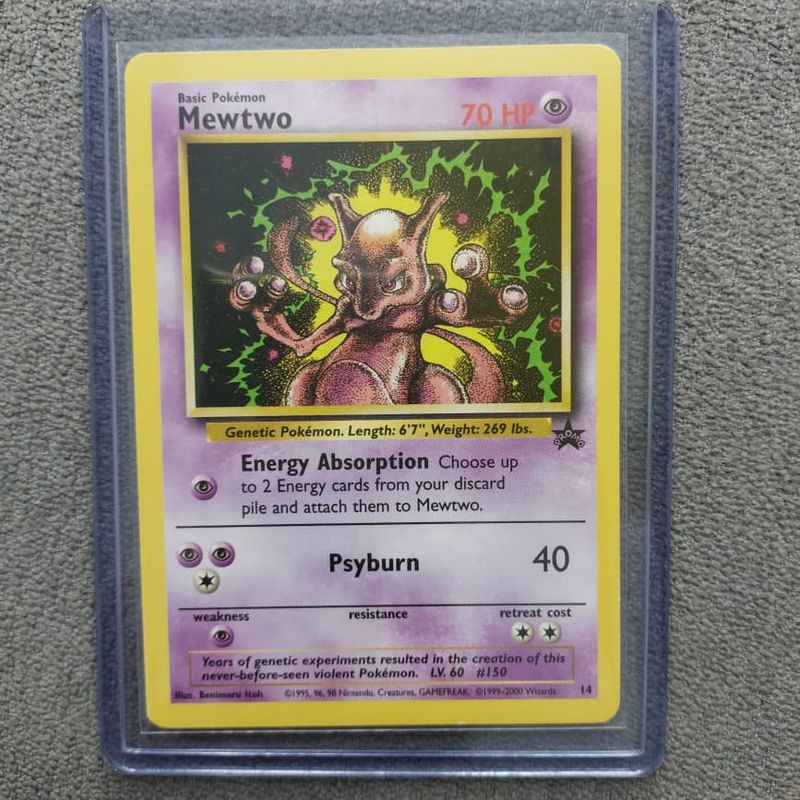 Carta Mewtwo 14 Pokemon Promo | Pokemon Usado 129226204 | enjoei