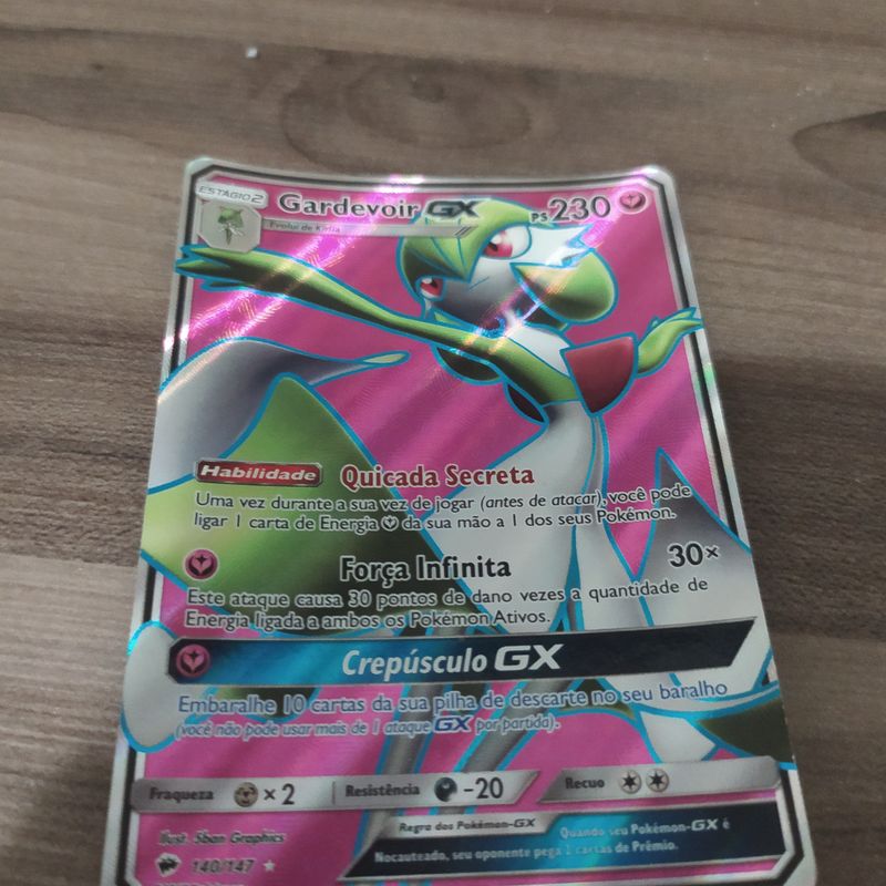 Carta Pokémon Gardevoir Gx Full Arte Original!