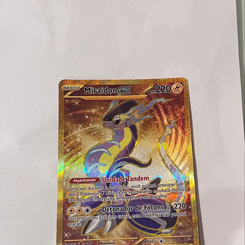 Carta Miraidon Ex d'occasion pour 15 EUR in Lleida sur WALLAPOP