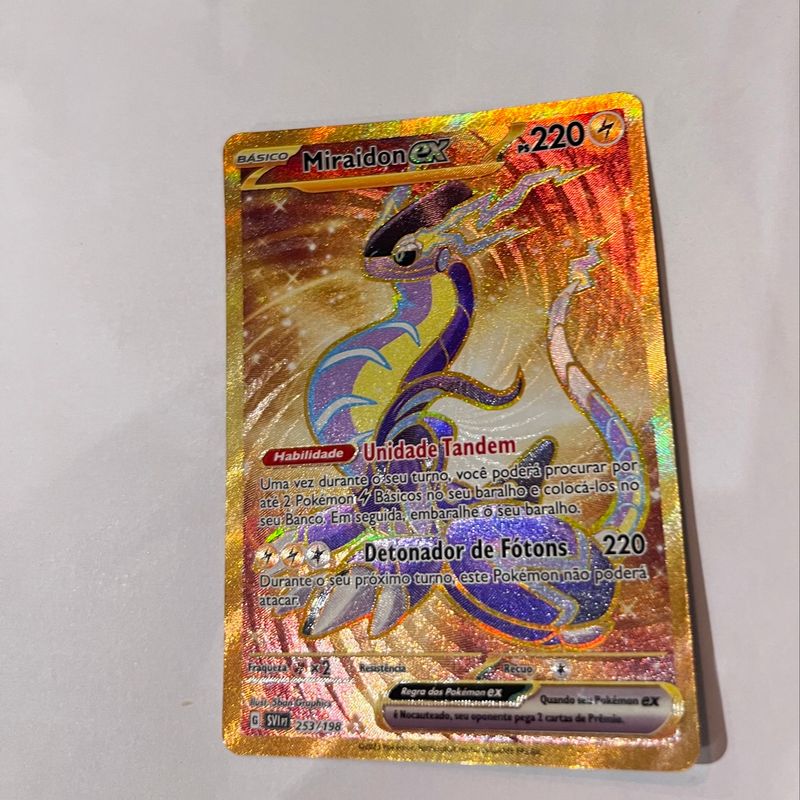 Carta Pokémon Miraidon ex di seconda mano per 110 EUR su Peal de Becerro su  WALLAPOP