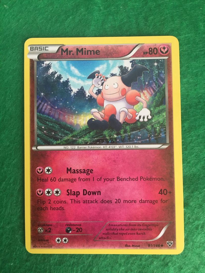 Carta Pokémon Mr. Mime | Produto Vintage e Retro Pokémon Usado 31121191 |  enjoei