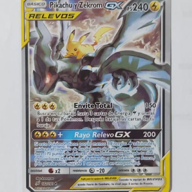 Zekrom Ex Japonês Cards Pokémon, Jogo de Tabuleiro Pokemon Nunca Usado  62238382