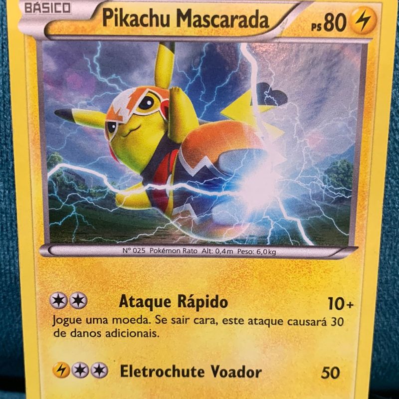 Carta Rara Pikachu 60 | Brinquedo Pokemon Usado 70908675 | enjoei