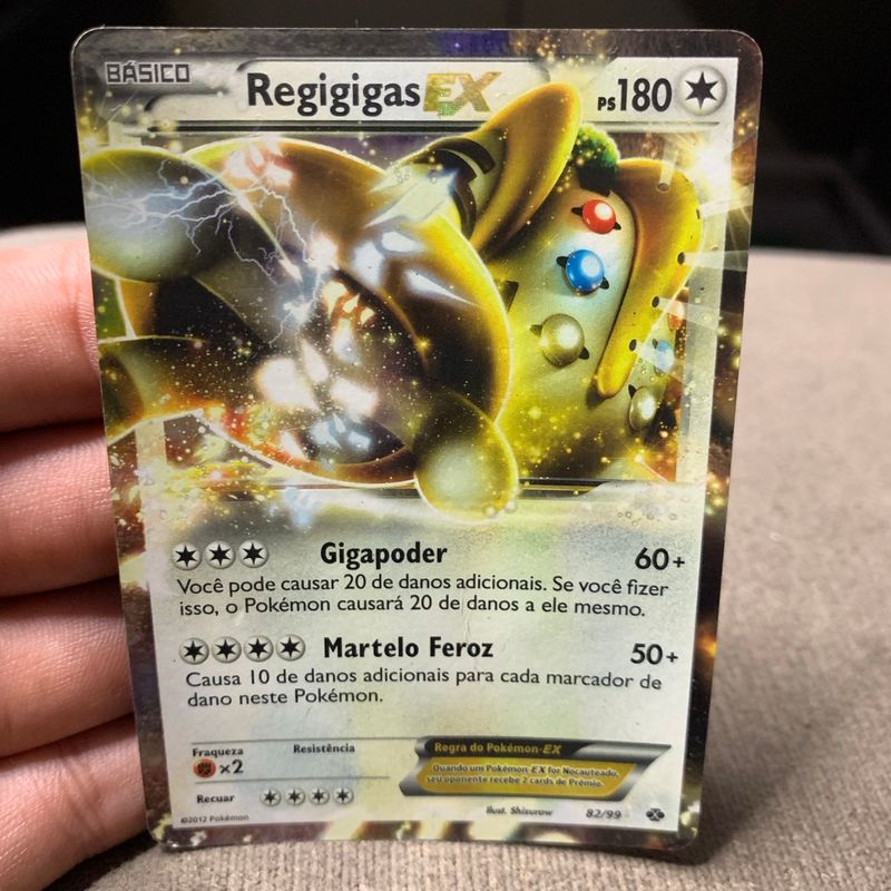 pokemon card regigigas ex Pokemon TCG Crown Zenith 113/159 Regigigas V Card
