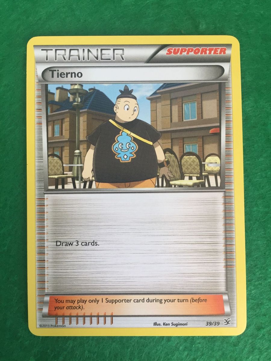 Carta Pokmon Trainer Tierno | Pokmon Usado 31129267 | enjoei