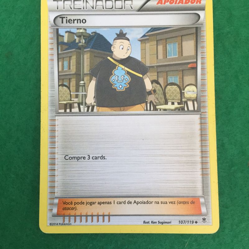 Carta Pokmon Treinador Tierno | Pokmon Usado 32373897 | enjoei