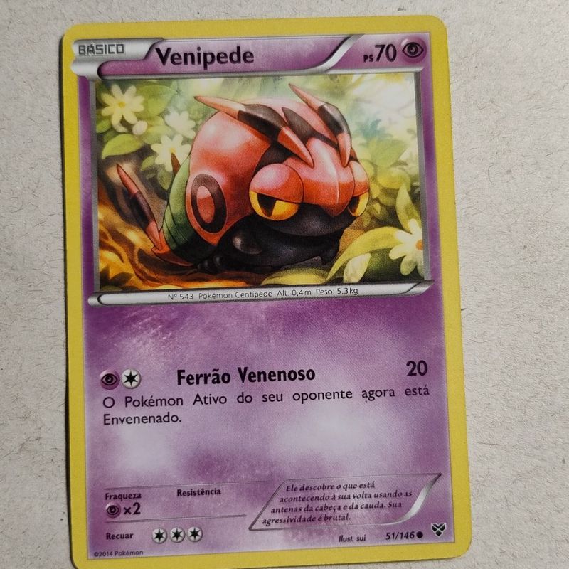 venipede pokemon card Pokemon TCG: Venipede 56/147 (Reverse Holo)