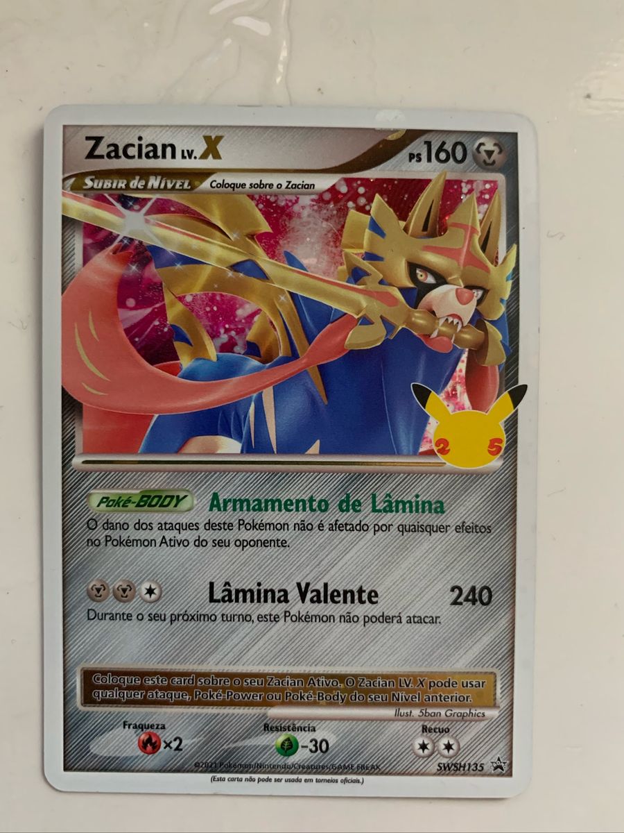 Carte Pokémon  Zacian VASTRO - Vinted