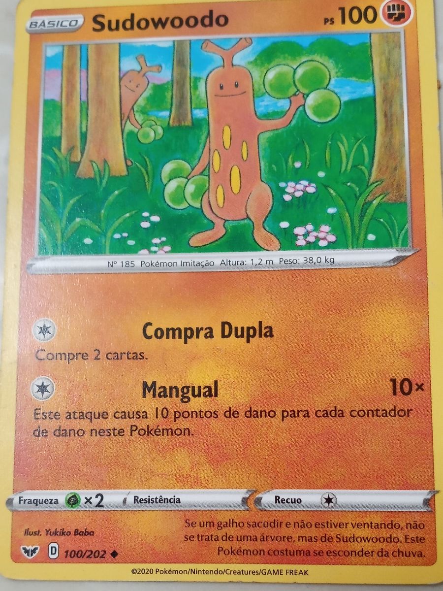 Conjunto de Cartas Pokémon Tipo Planta, Produto Masculino Pokémon Nunca  Usado 73776380