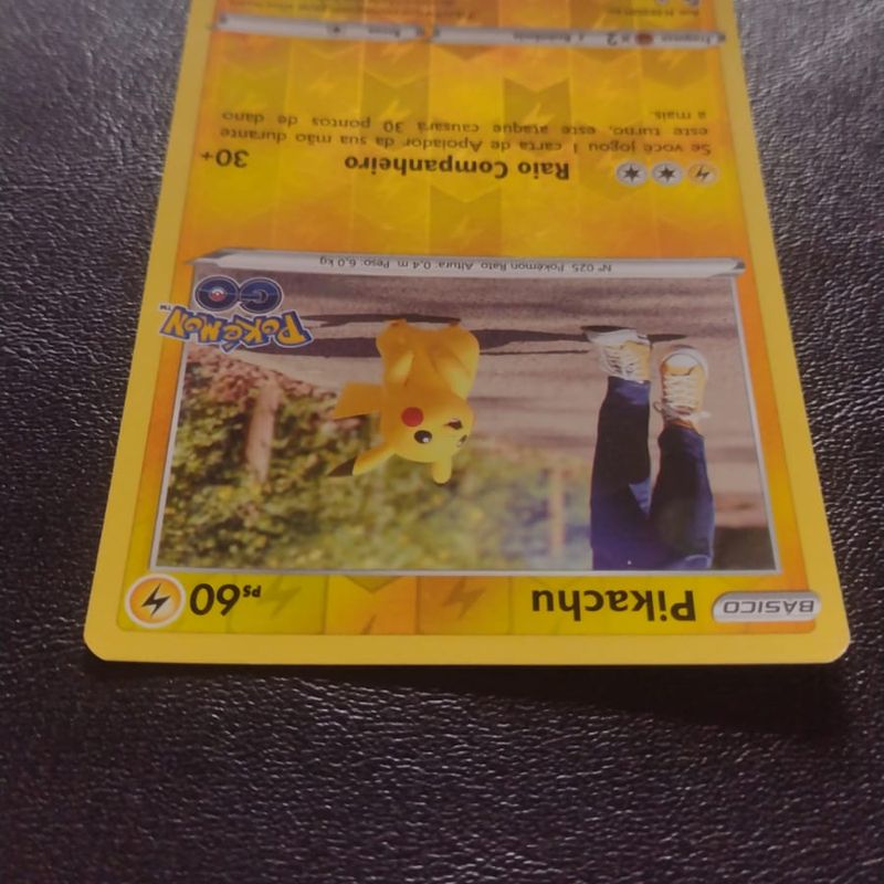 Carta Rara Pikachu 60 | Brinquedo Pokemon Usado 70908675 | enjoei