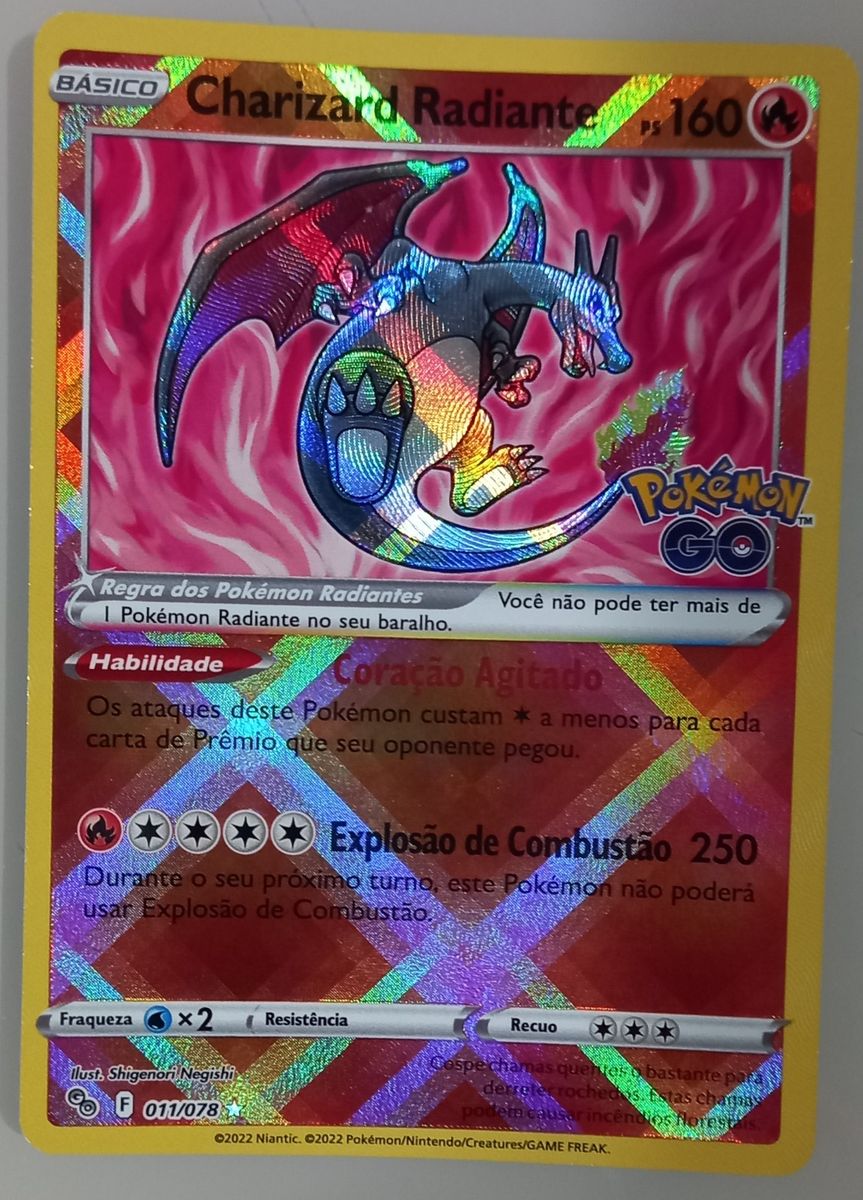 Carta Rara Pokemon | Jogo de Tabuleiro Carta Nunca Usado 77179423 | enjoei