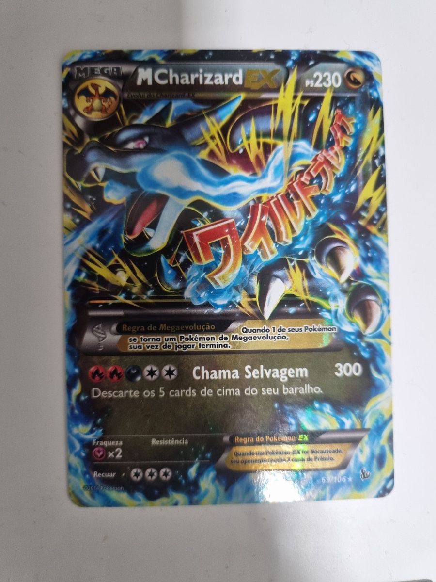 Outlet Pokemon Mega charizarx EX