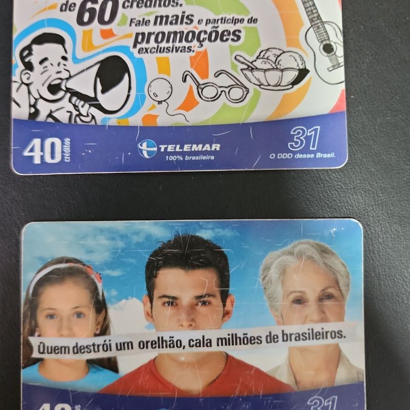 Cartao Telefonico Tarjinha Telemar Al 31 Ddd Oficial da Seleção Brasileiro  Tiragem 3.800, Cacareco Telemar Tarjinha Al Usado 93530278