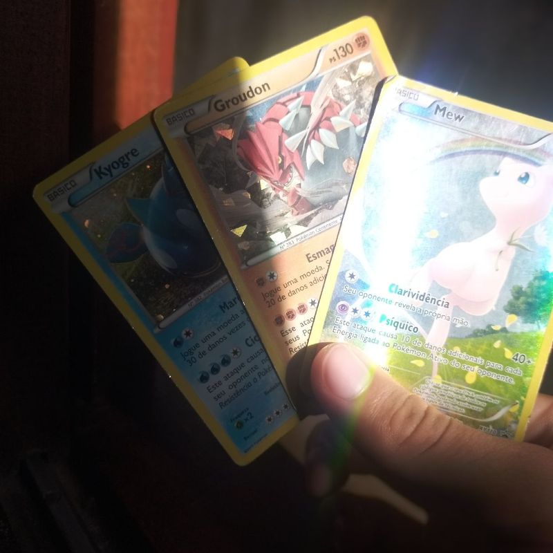 MINHAS CARTAS DE POKEMON GO 