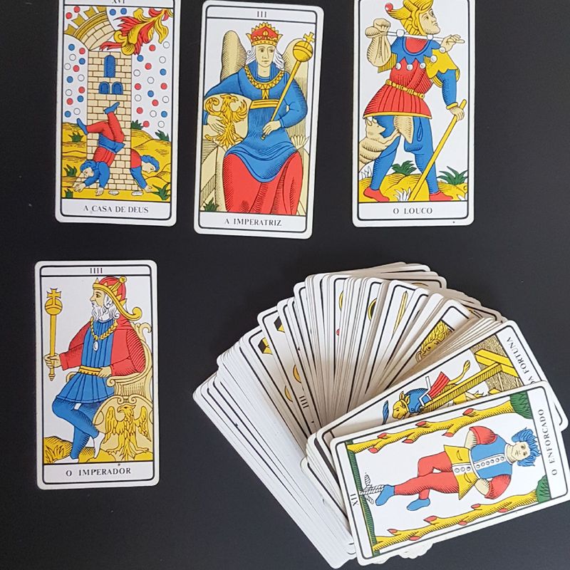 Cartas do Tarô de Marselha | Produto Vintage e Retro Editora-Pensamento  Usado 58493054 | enjoei
