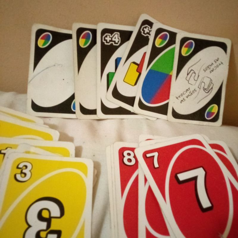 Cartas Jogo Uno, Brinquedo Uno Usado 89099164