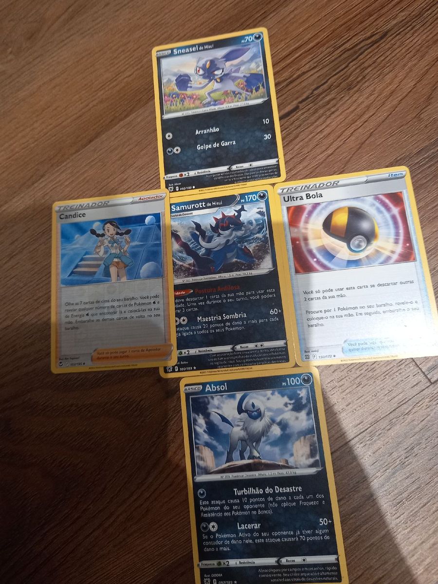 Cartas de Pokémon Lendárias, Cacareco Pokémon Usado 89257131