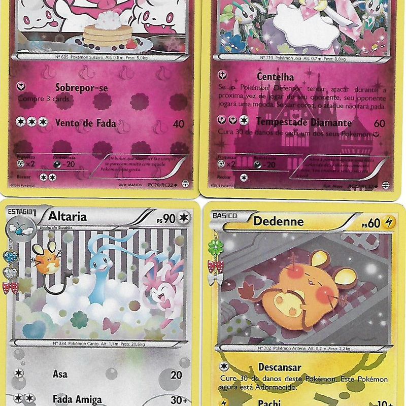Carta Pokémon Tipo Fada Ótimo Estado | Item Infantil Copag Usado 78811924 |  enjoei