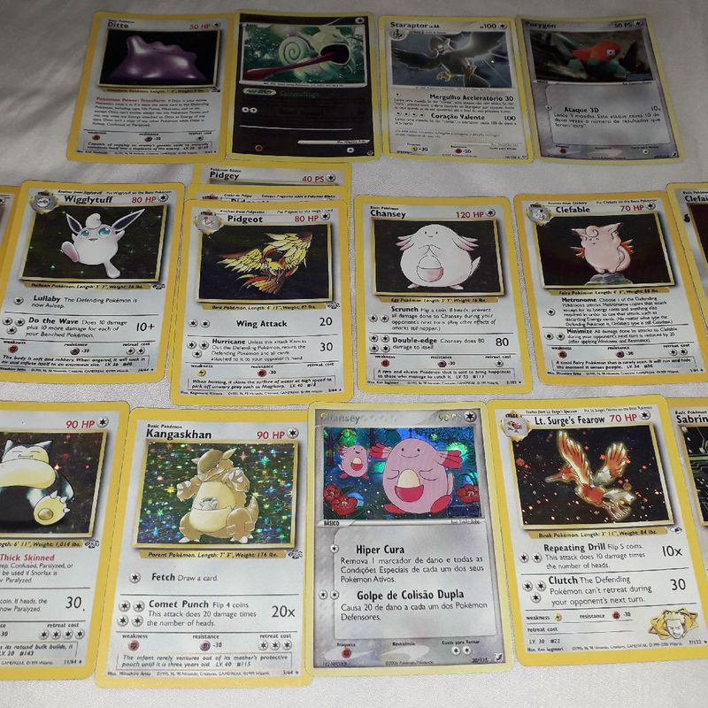 Cartas Ultra Raras Pokémon - Psíquicos | Jogo de Tabuleiro Pokémon Usado  54923701 | enjoei