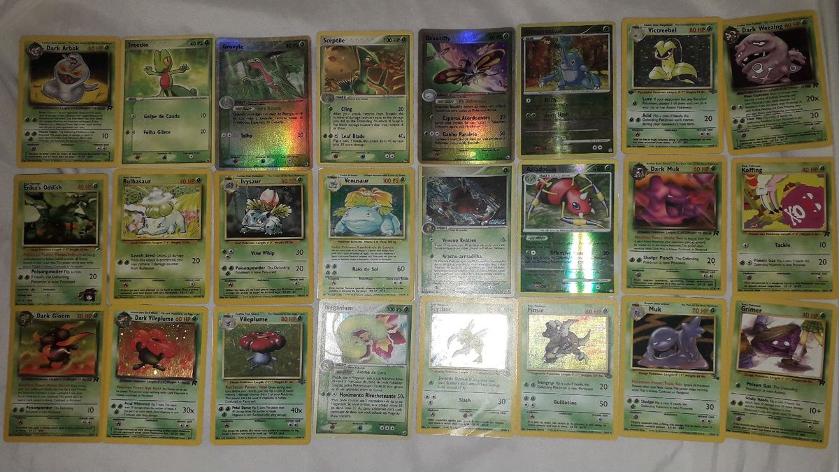 Kit de Dez Cartas Raras de Pokemon | Jogo de Tabuleiro Pokemon Usado  81074557 | enjoei