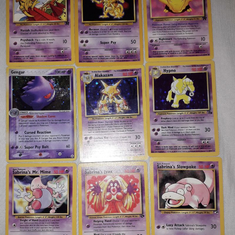 Cartas Pokémon raras - Escorrega o Preço