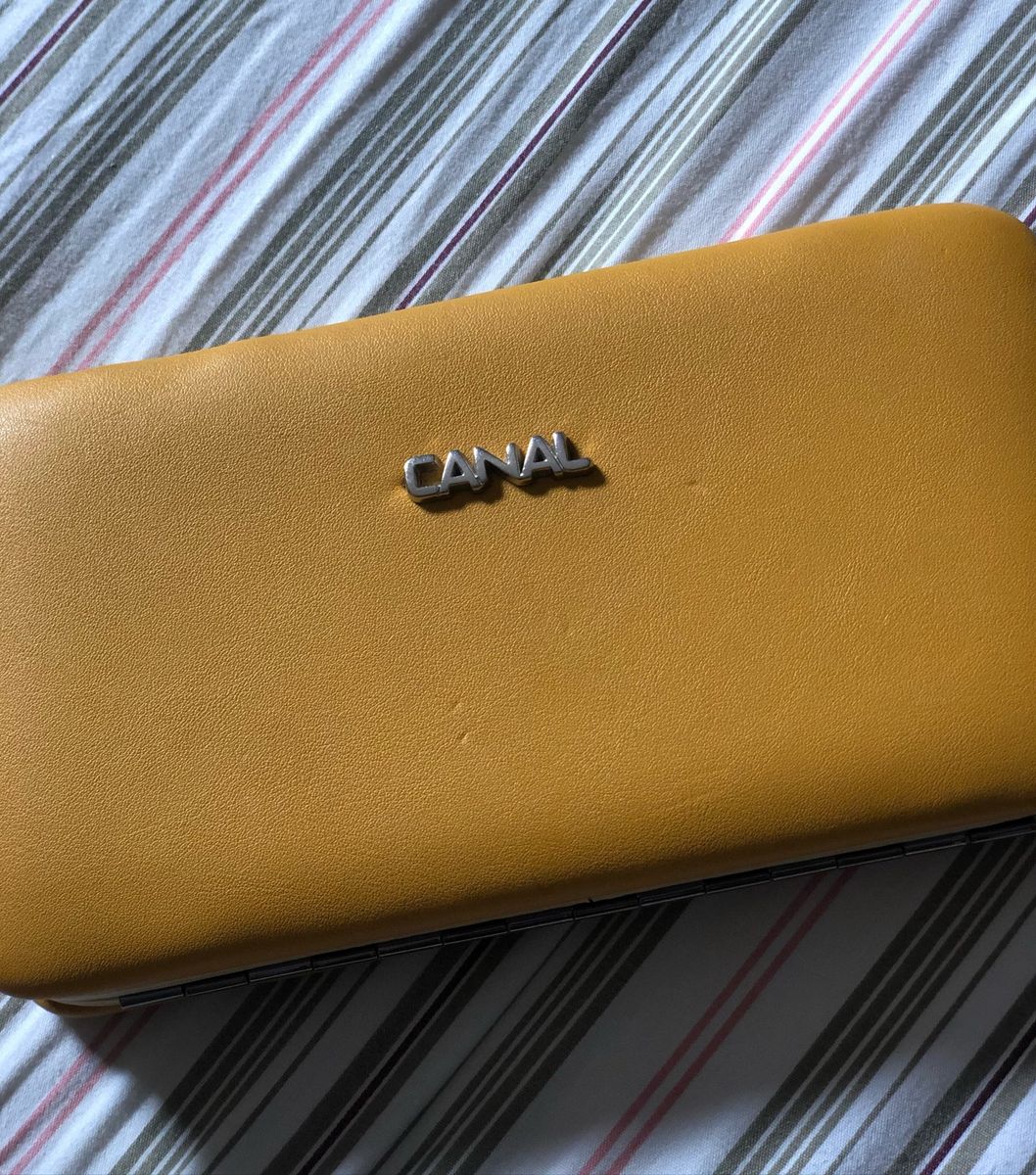 Carteira Clutch Canal Carteira Feminina Canal Usado 51317518 enjoei
