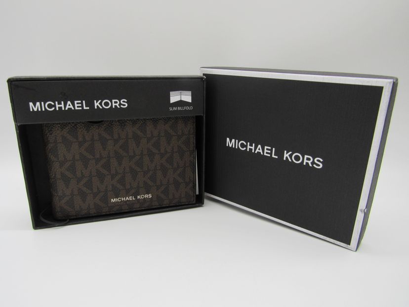 Carteira Masculina com Logo Mk Michael Kors Original Marrom | Carteira  Masculina Michael Kors Nunca Usado 70467580 | enjoei