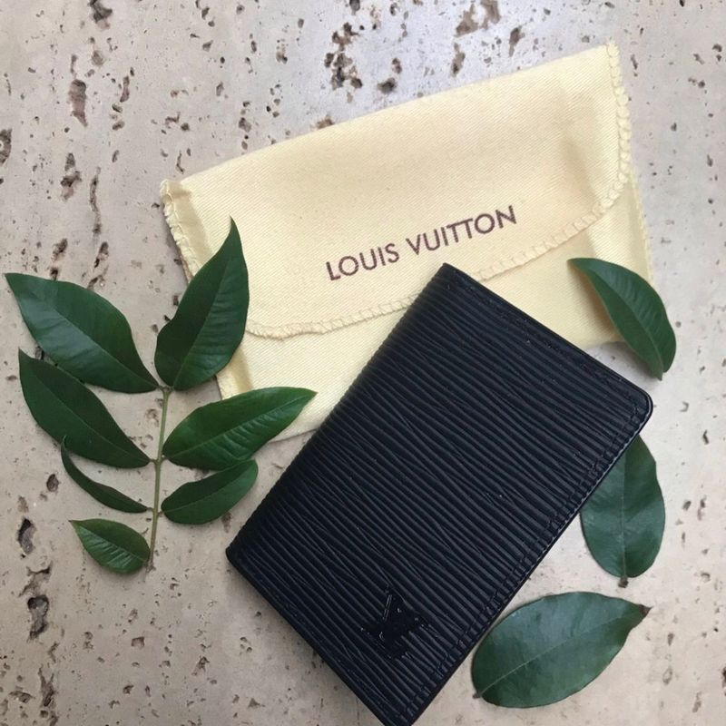 Carteira Masculina Louis Vuitton Lv - Monogram Marrom Multiple - Couro