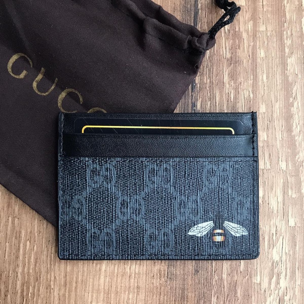 Carteira Porta Cartão Gucci | Carteira Masculina Gucci Nunca Usado ...