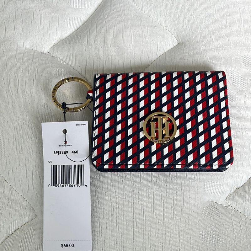 Carteira tommy best sale hilfiger pequena