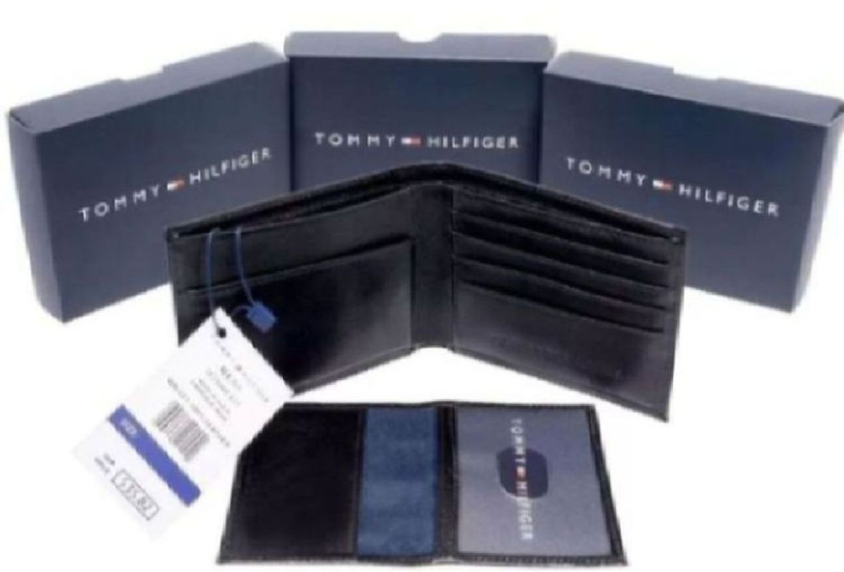 carteira tommy hilfiger slim