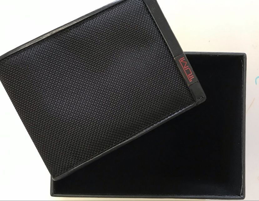 carteira tumi nylon balistico nova - carteiras tumi