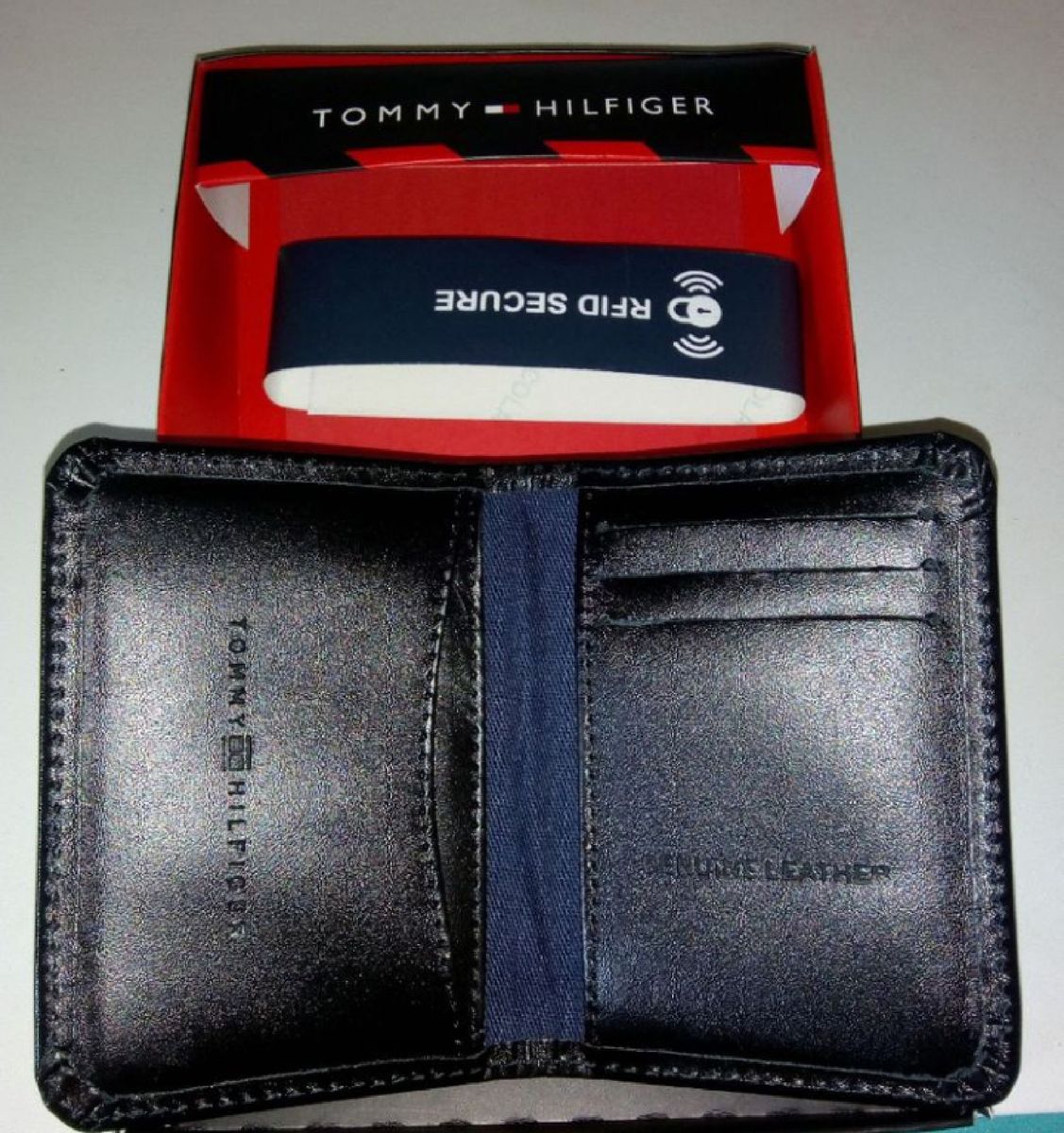carteira tommy hilfiger slim