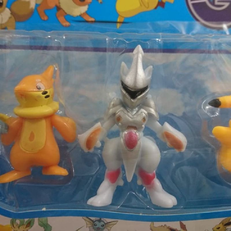 Cartela de Bonecos Pokémon Pack C/7 - Modelo 01 | Brinquedo Outros Nunca  Usado 42828787 | enjoei