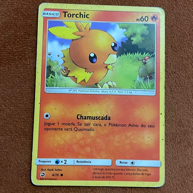 Cartinhas de Pokémon Tipo Fogo, Item Infantil Pokémon Usado 78051939