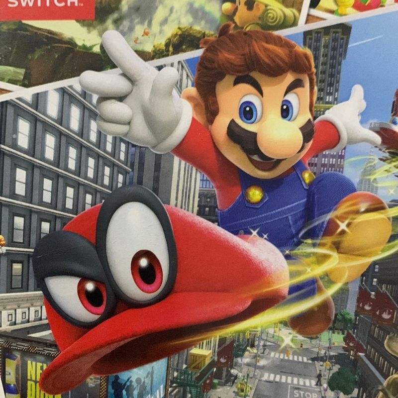 Ofertas de jogos nintendo switch-super mario odyssey-edição stander-jogos  cartucho físico